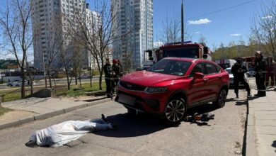 В Минске Geely наехала