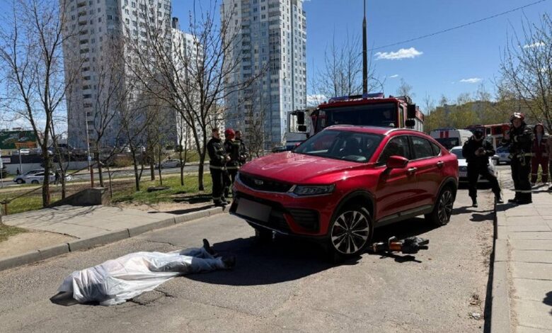 В Минске Geely наехала