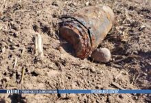 под Гродно при вспашке