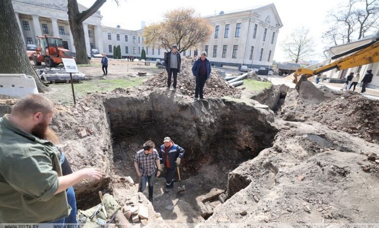 остатки древнего храма