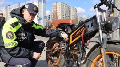 Сотрудники ГАИ в Гродно