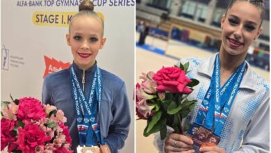 Белорусские гимнастки завоевали