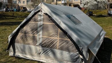 что за палатка стояла во дворе в Гродно