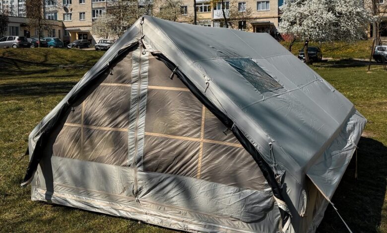 что за палатка стояла во дворе в Гродно