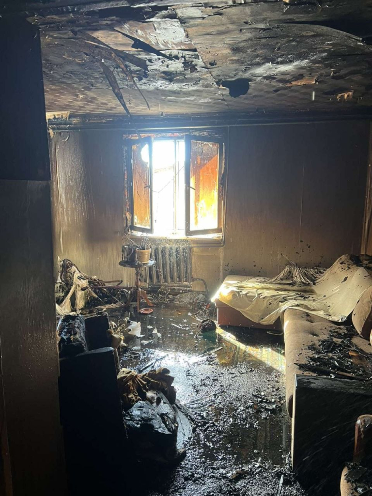 В Гродно на рынке «Южный» горел павильон