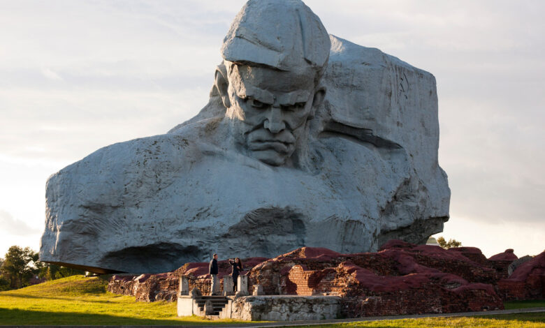 Брестская крепость с высоты