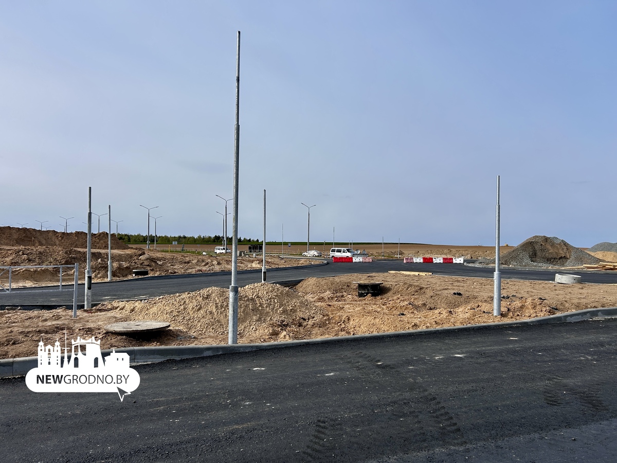 В Гродно к открытию готовится новая дорога