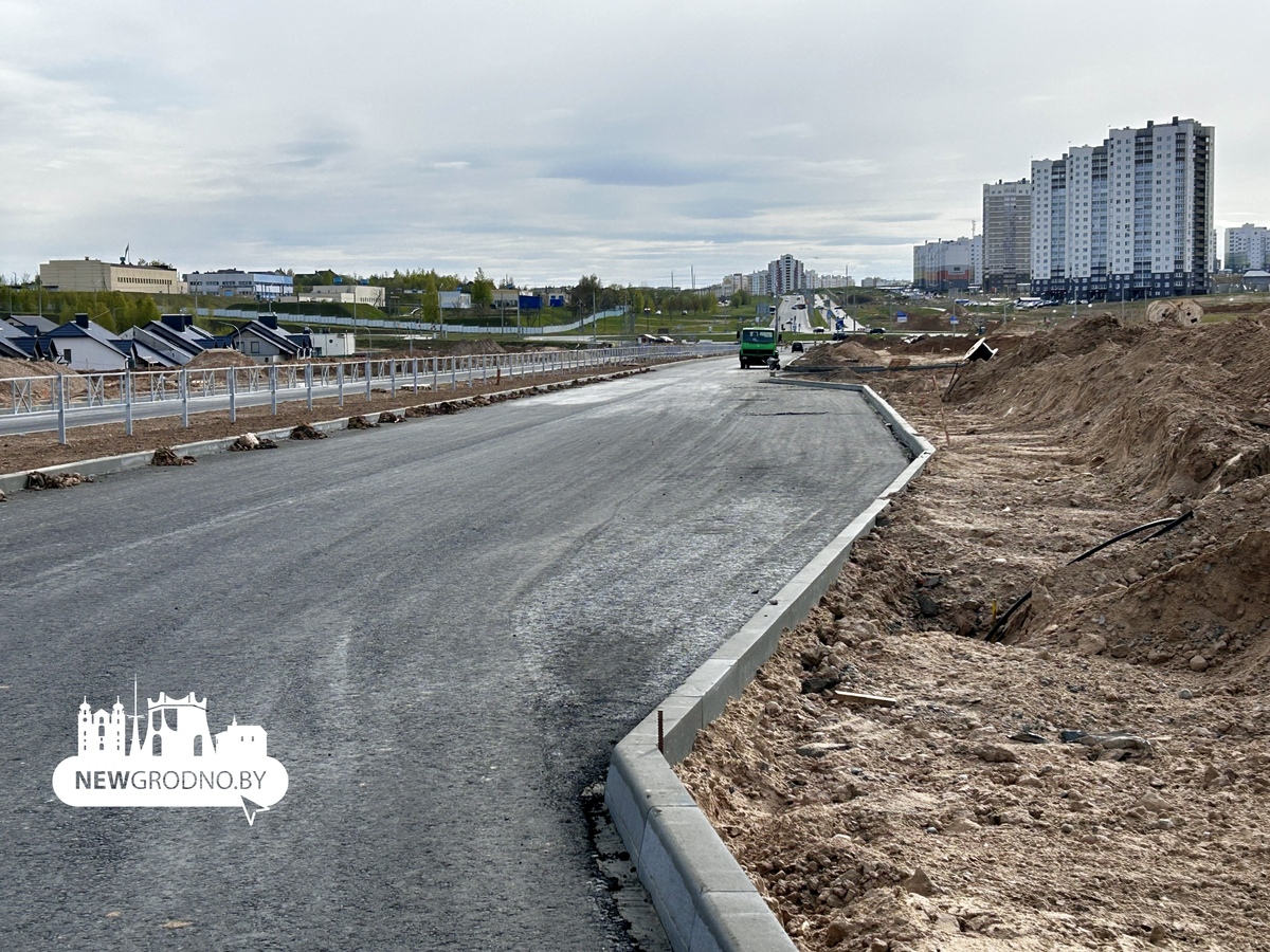 В Гродно к открытию готовится новая дорога