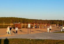Гродненцы в майские выходные открыли пляжный сезон