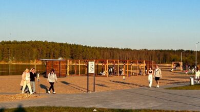 Гродненцы в майские выходные открыли пляжный сезон