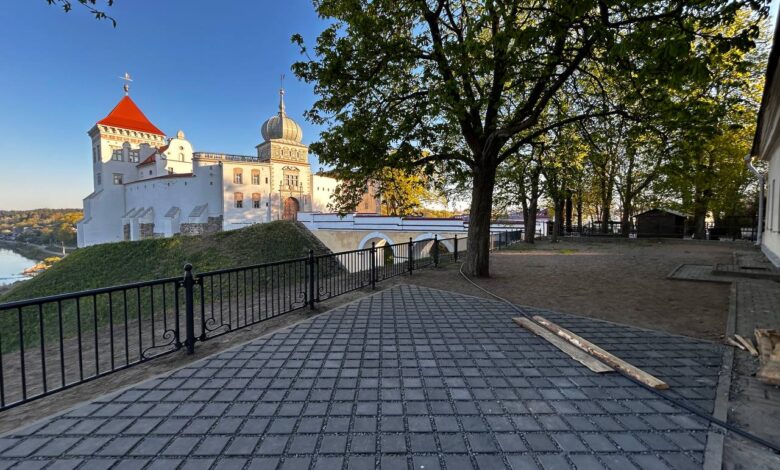 В Гродно благоустроили смотровую площадку