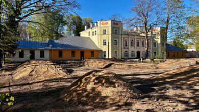 В центре Гродно открылись виды на старинный дворец