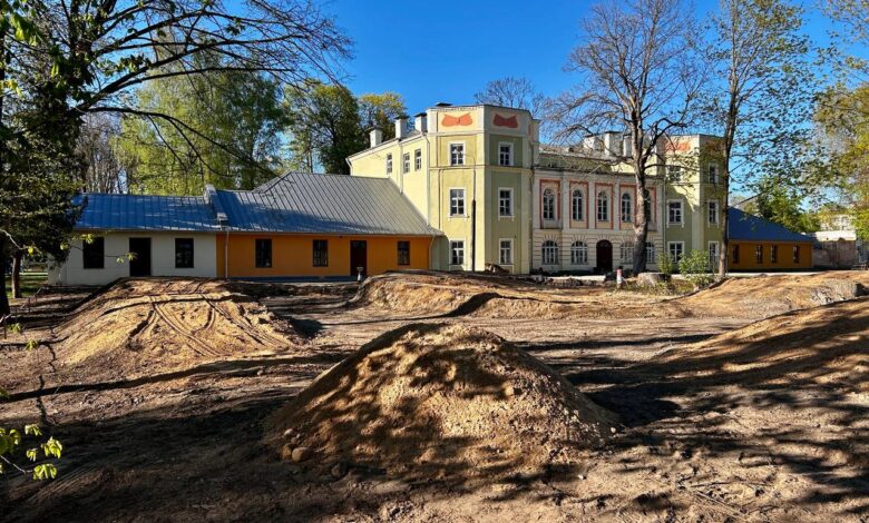 В центре Гродно открылись виды на старинный дворец