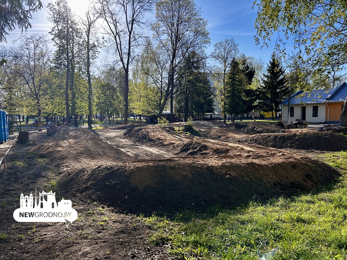 В центре Гродно открылись виды на старинный дворец