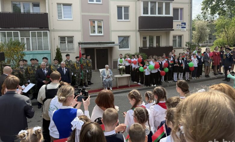 в Гродно поздравили ветерана