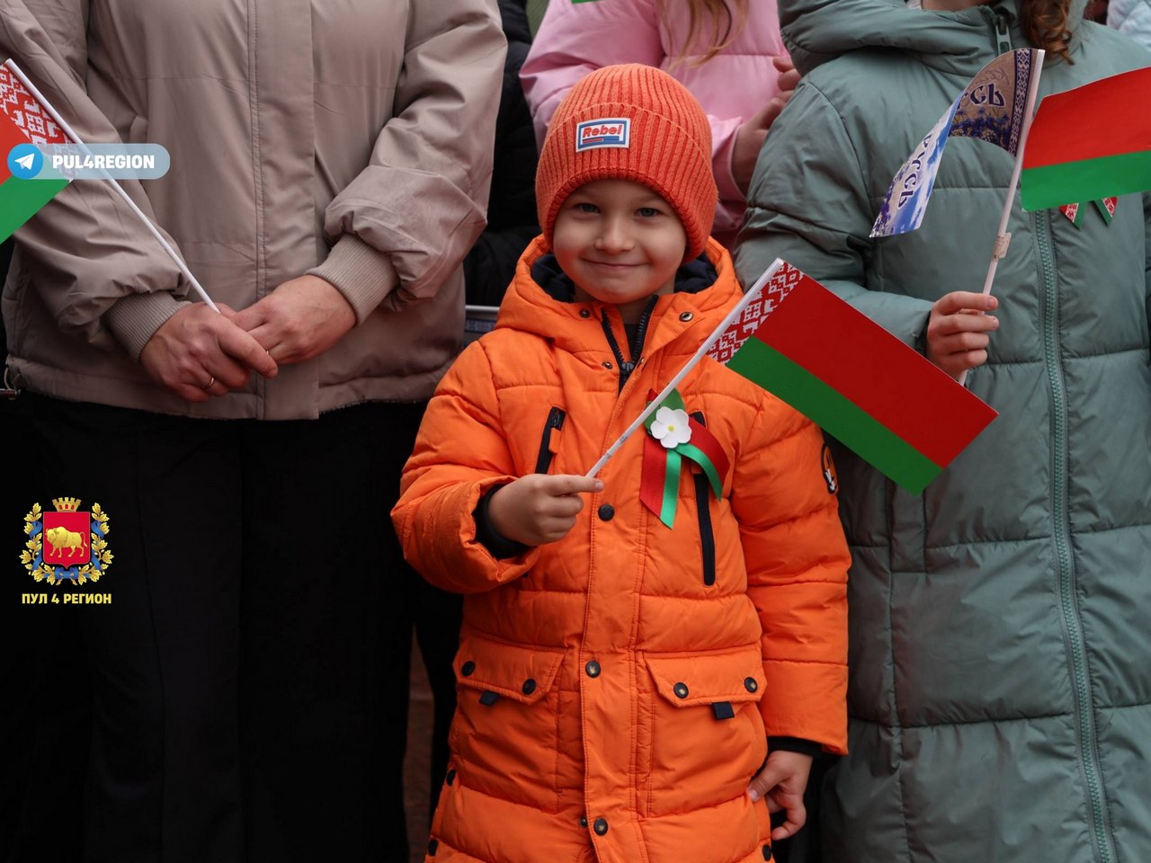 В Гродно отметили День Государственного флага