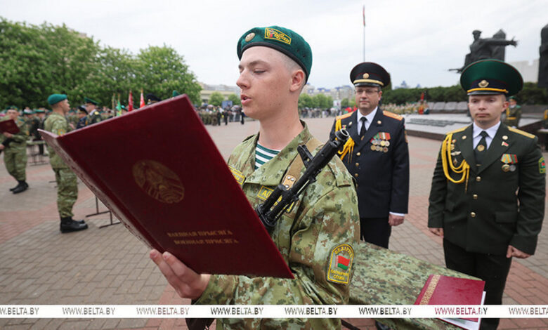 Пограничники Гродненской пограничной группы