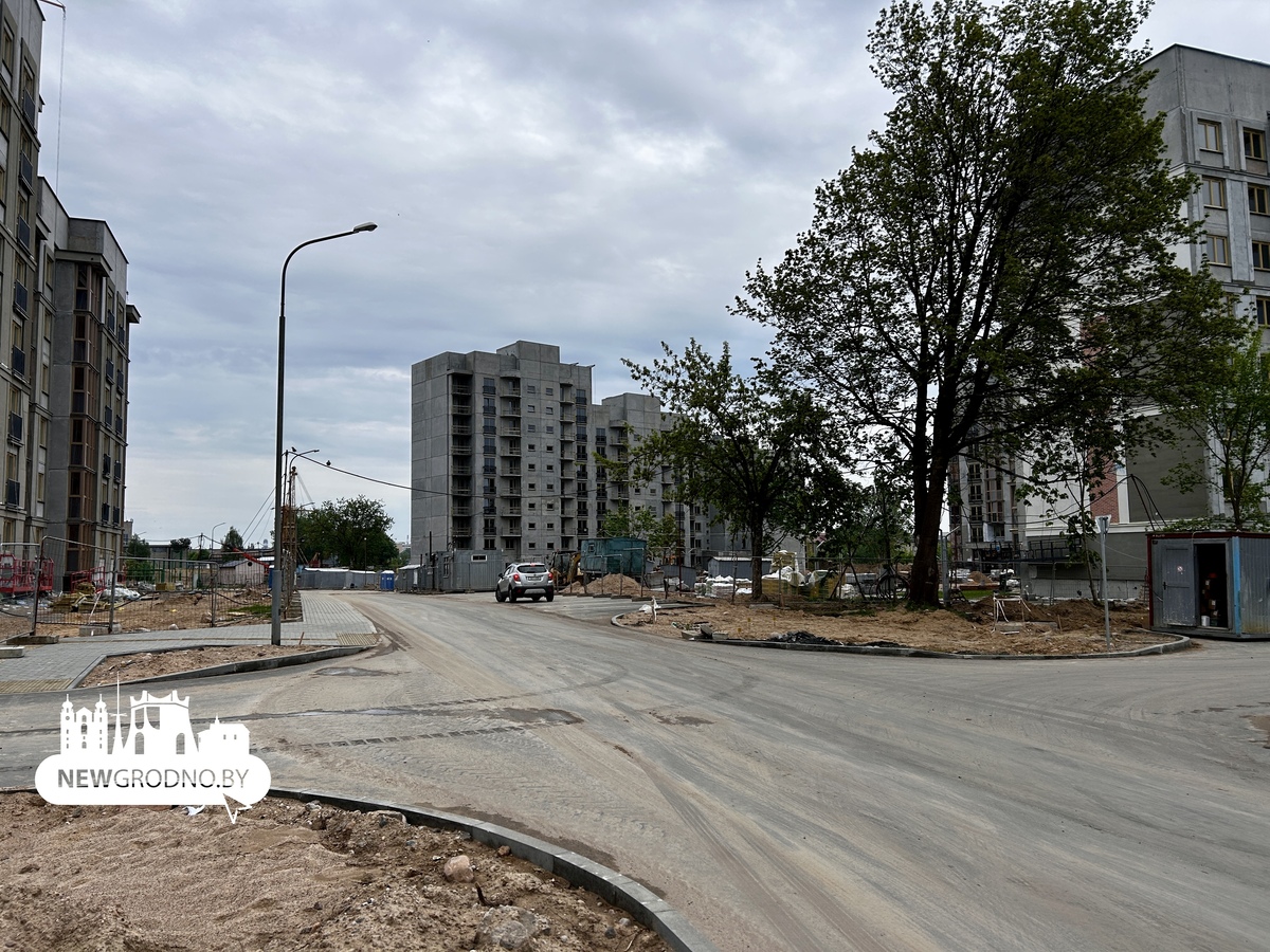 Как выглядит жилой район на улице Дзержинского в Гродно