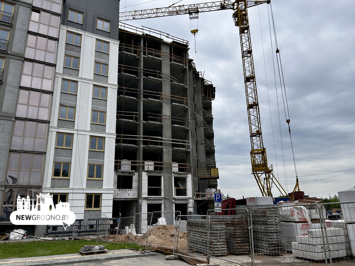 Как выглядит жилой район на улице Дзержинского в Гродно