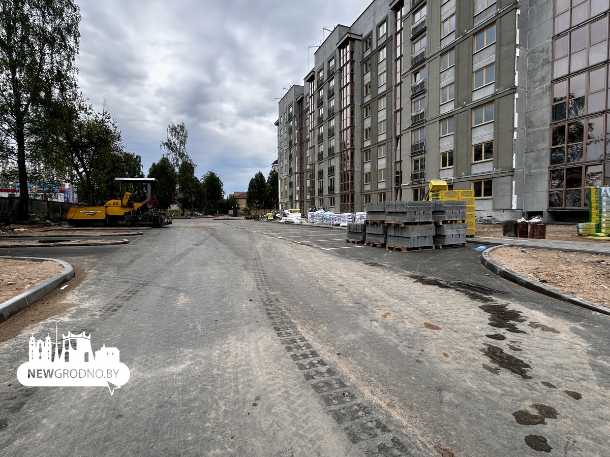 Как выглядит жилой район на улице Дзержинского в Гродно