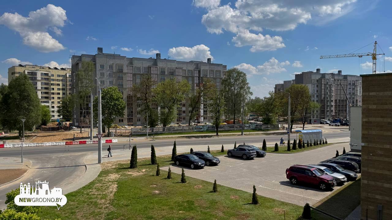 В Гродно появился новый перекрёсток вместо старого выезда