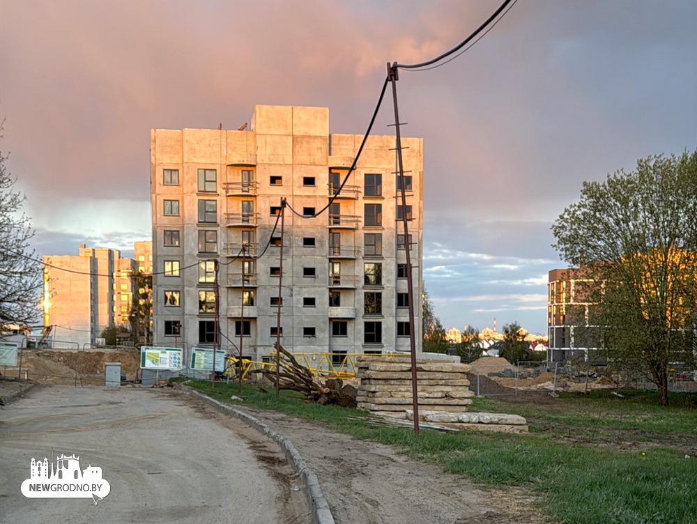 Новостройка на Весенней в Гродно