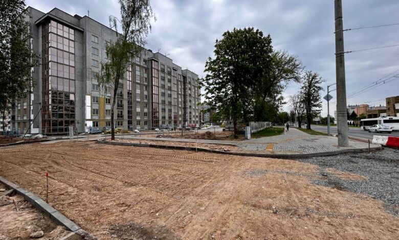 Как выглядит жилой район на улице Дзержинского в Гродно