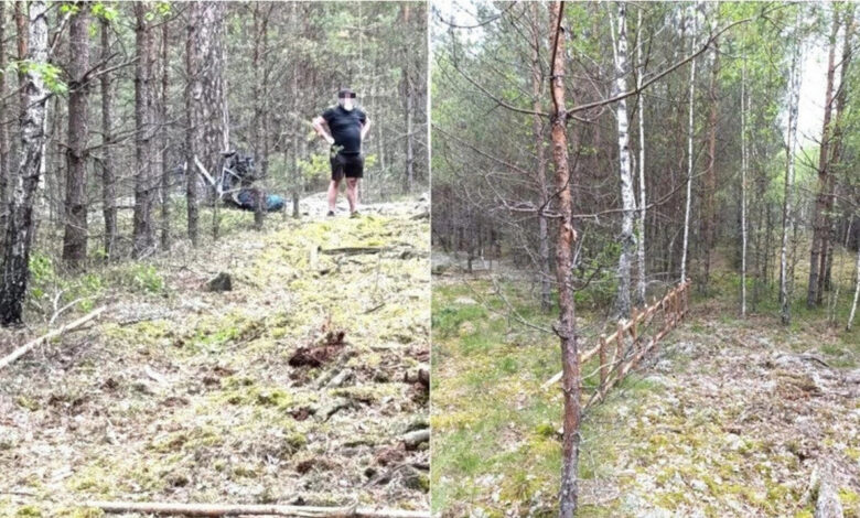 Поляка поймали на литовской
