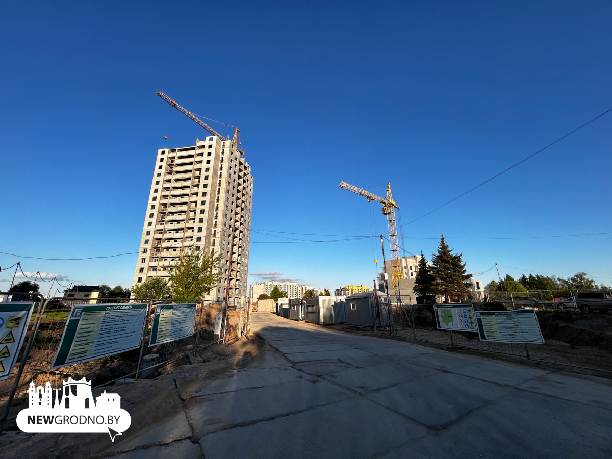 Обзор нового района Весенний в Гродно