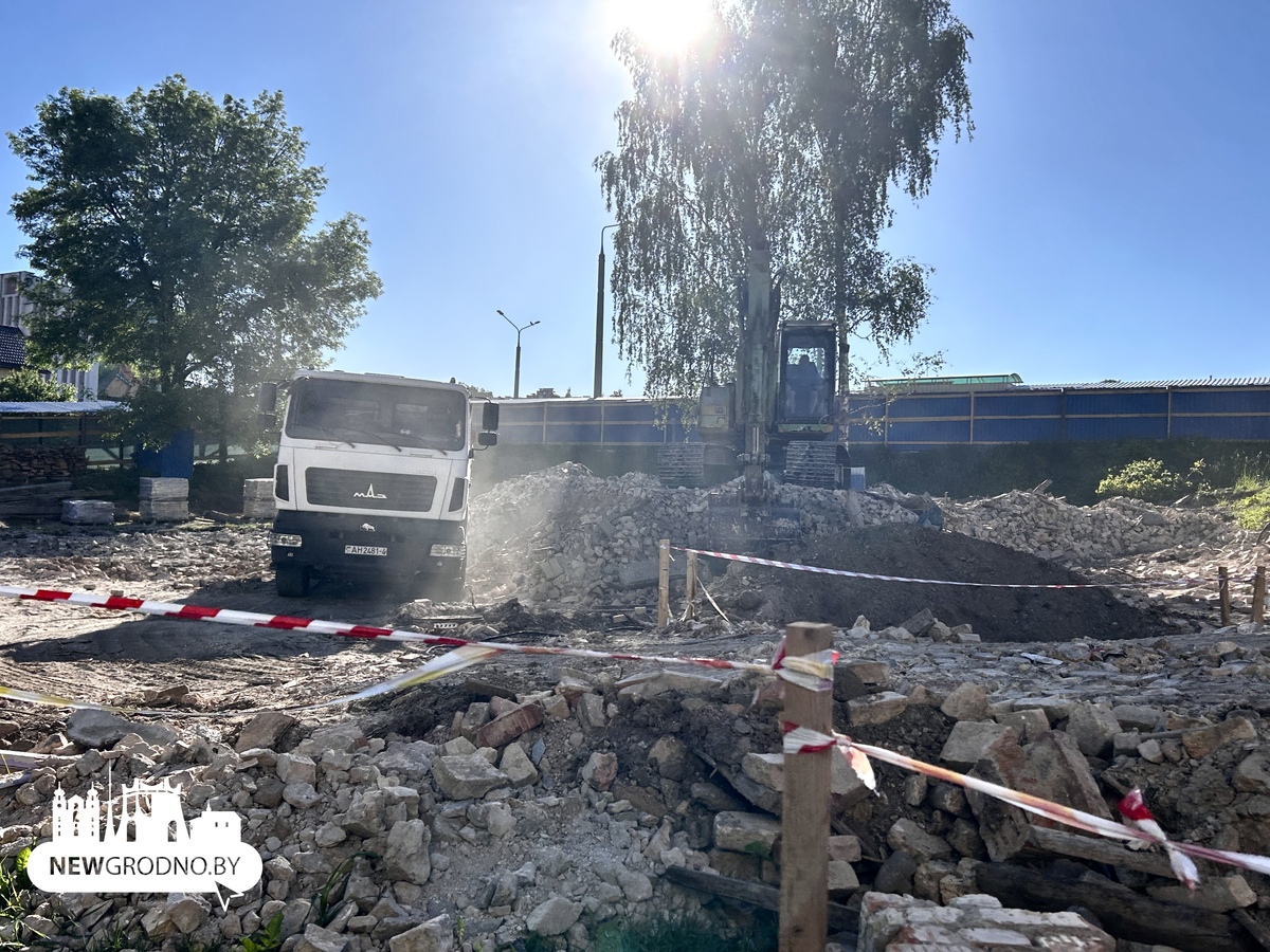 В Гродно на улице Буденного реконструируют 120-летний дом
