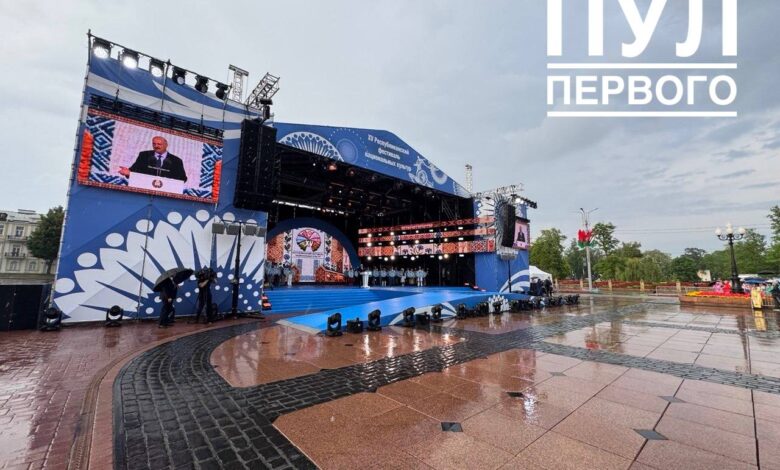 Александр Лукашенко оценил масштаб фестиваля в Гродно
