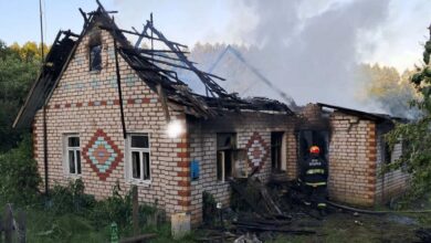обзор пожаров в Гродненской