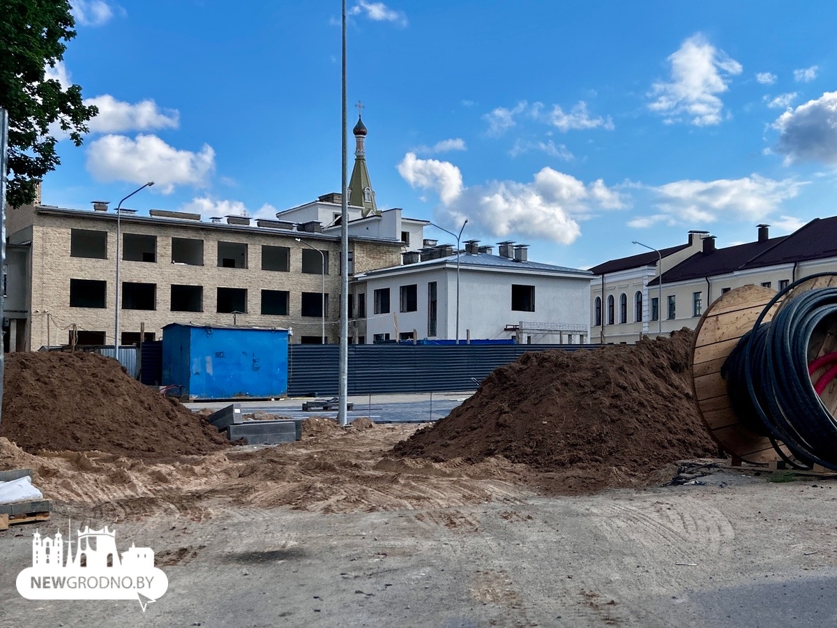 Реконструкция Дома офицеров в Гродно