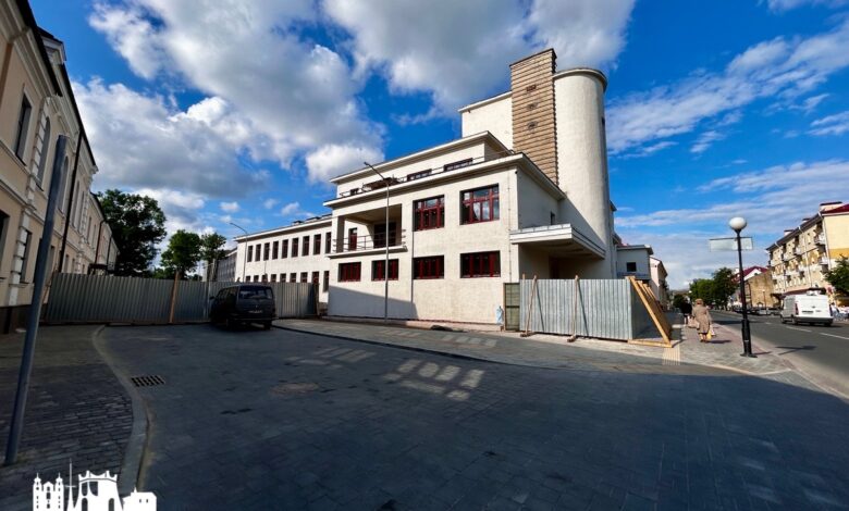 Реконструкция Дома офицеров в Гродно