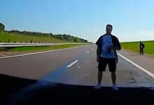 Автостоперы на трассе М1