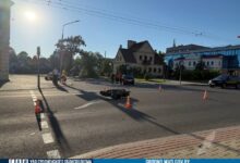 ДТП в центре Гродно