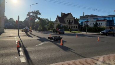 ДТП в центре Гродно