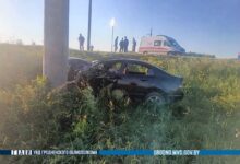 в тяжелой аварии