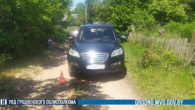в Свислочском районе сбили