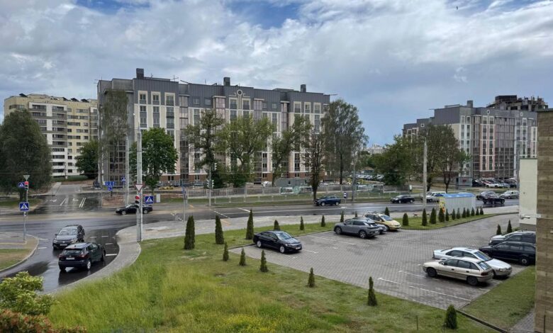 Строительство нового дома в Гродно уместили в 20 секунд