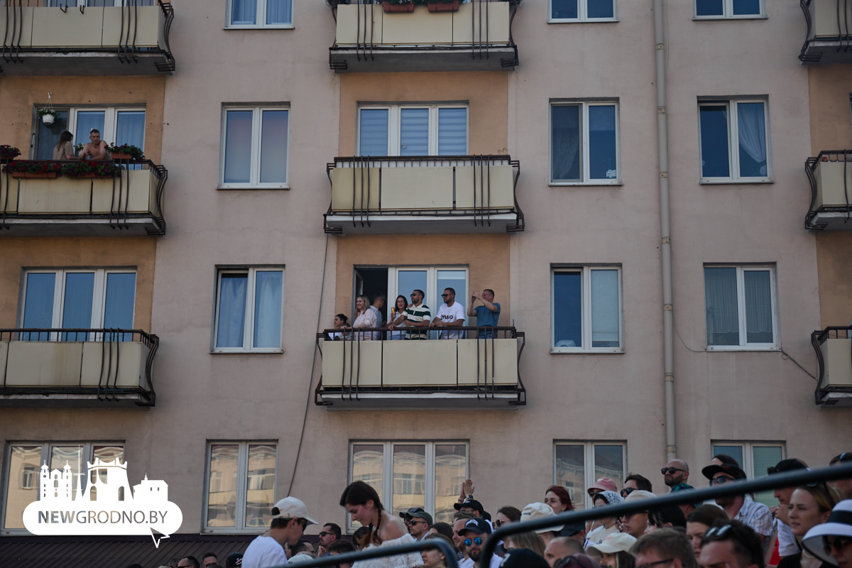 В центре Гродно вновь устроили