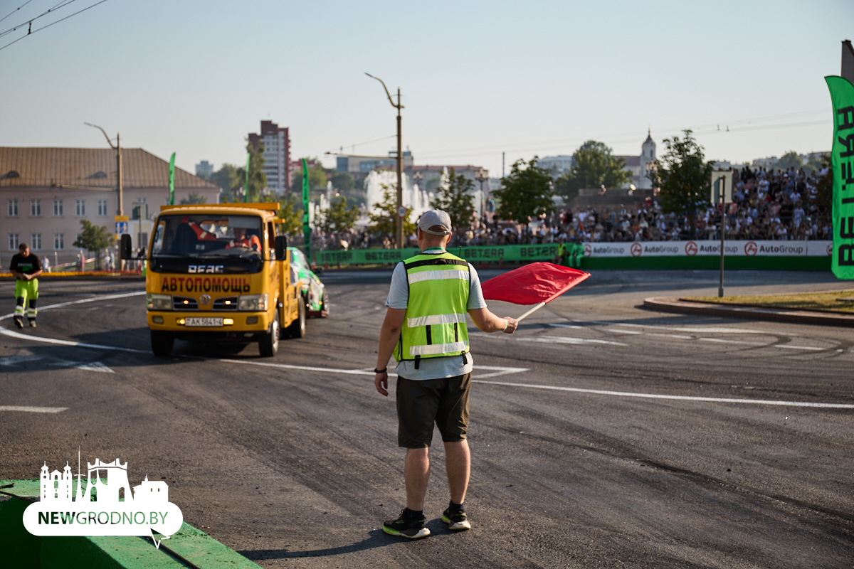 В центре Гродно вновь устроили