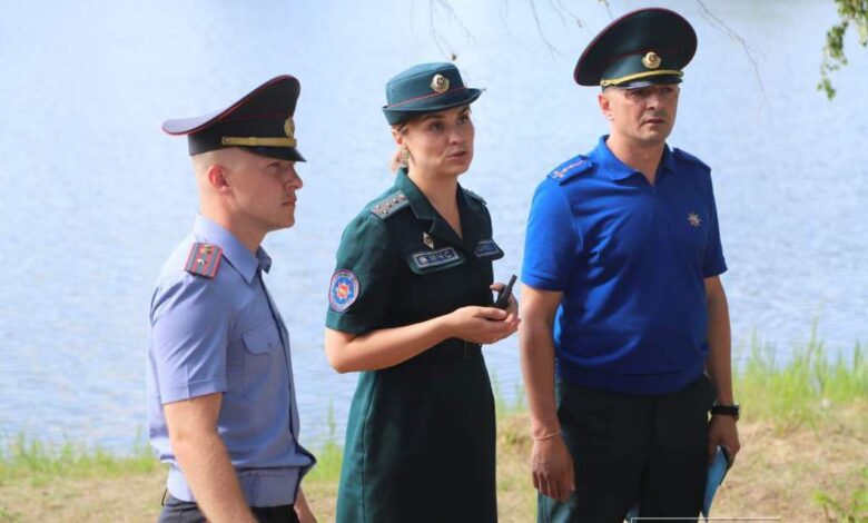 спасатели и милиция