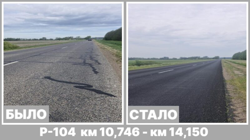 Сколько дорог Беларуси обновили
