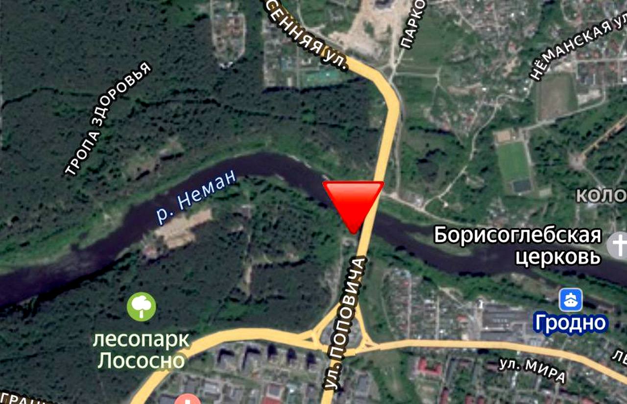 В Гродно водолазы искали в Немане череп