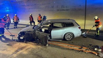 Белорусский дальнобойщик попал в ДТП