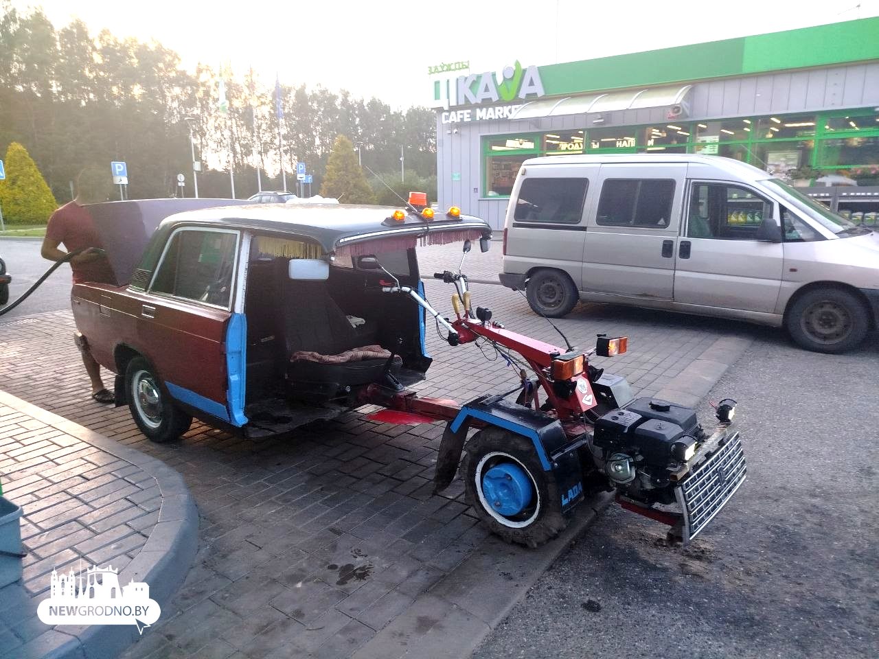 На дорогах Гродненской области заметили необычную машину