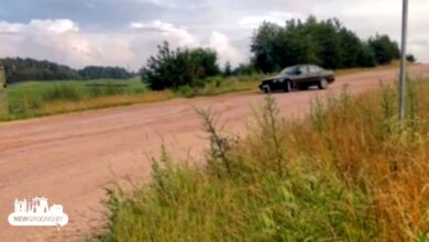 Новую дорогу в Гродно превратили