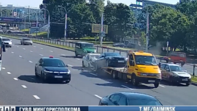 Поломанный BMW