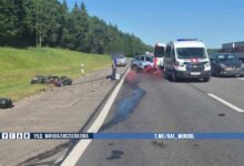 На трассе Минск–Гродно